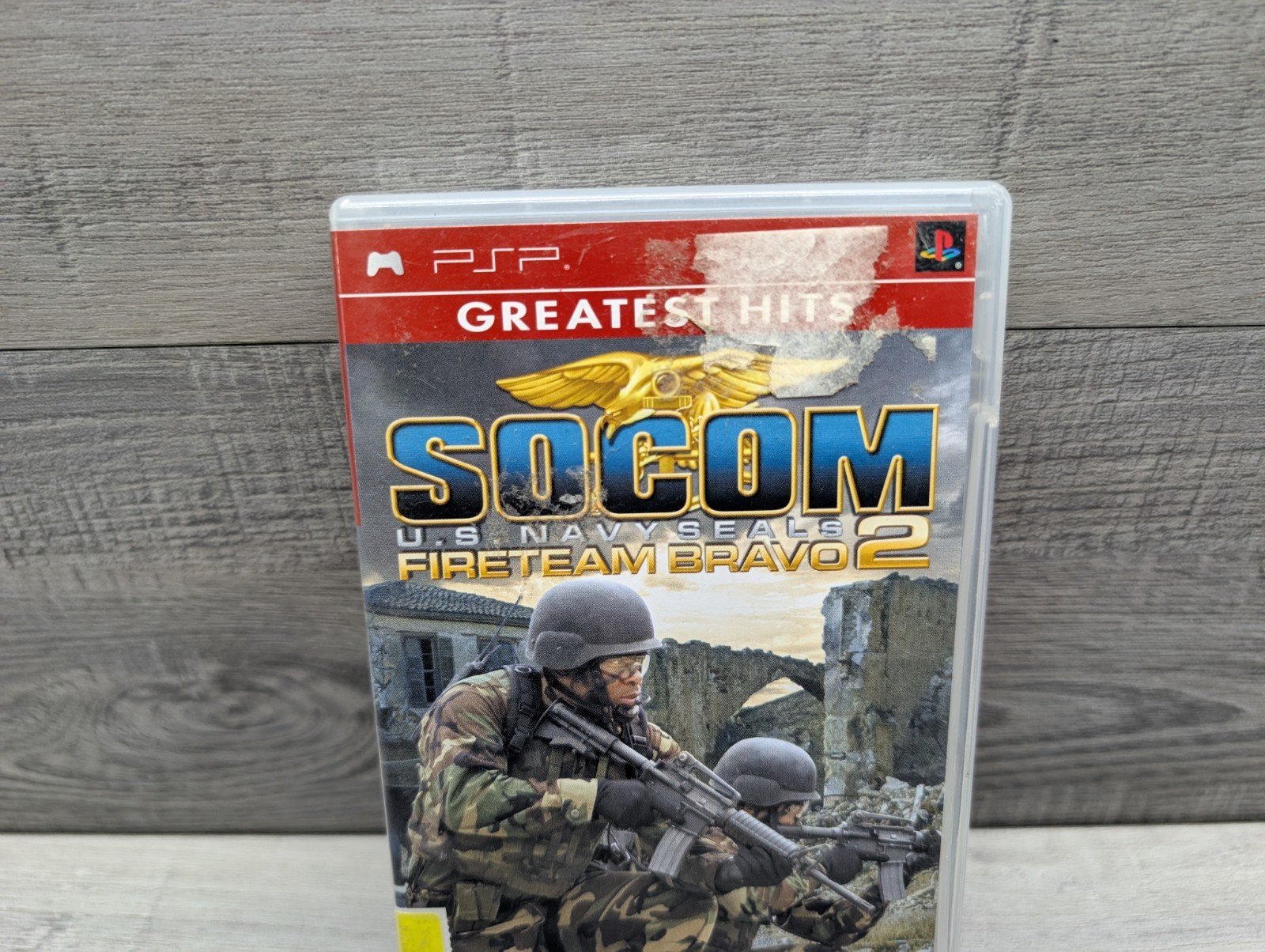 SOCOM: U.S. Navy SEALs — Fireteam Bravo 2 (Sony PSP, 2006) Tested