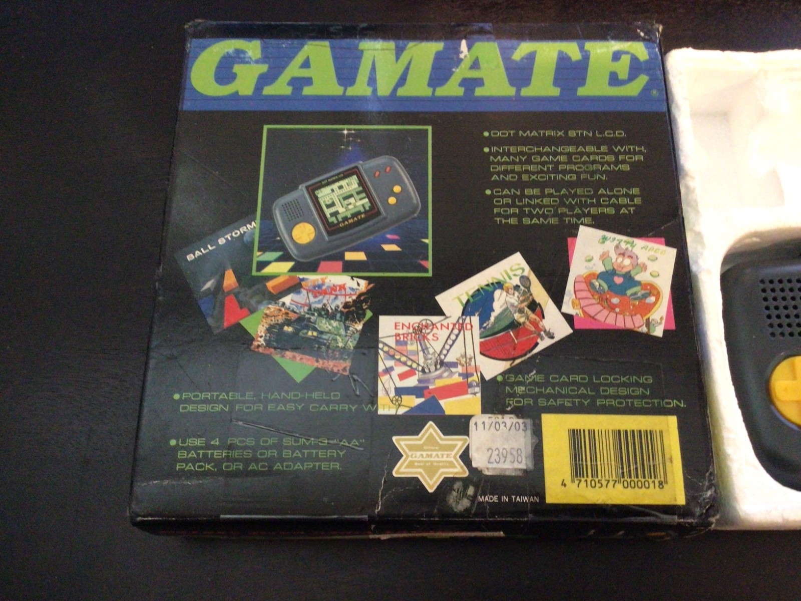 Alston Bit Corp Gamate System Rare USA Release CIB 13 Games & 4in1 Super Brick