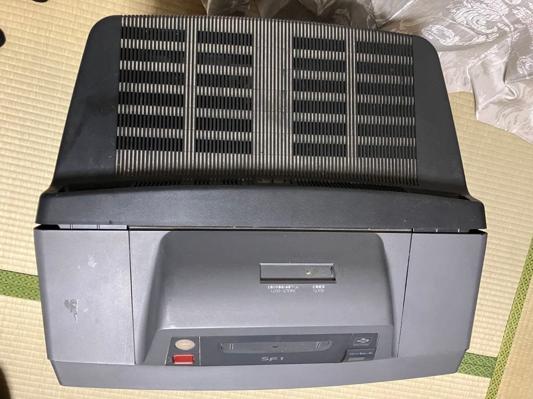SHARP 21G-SF1 Super Famicom Built-In For Parts Junk Japan