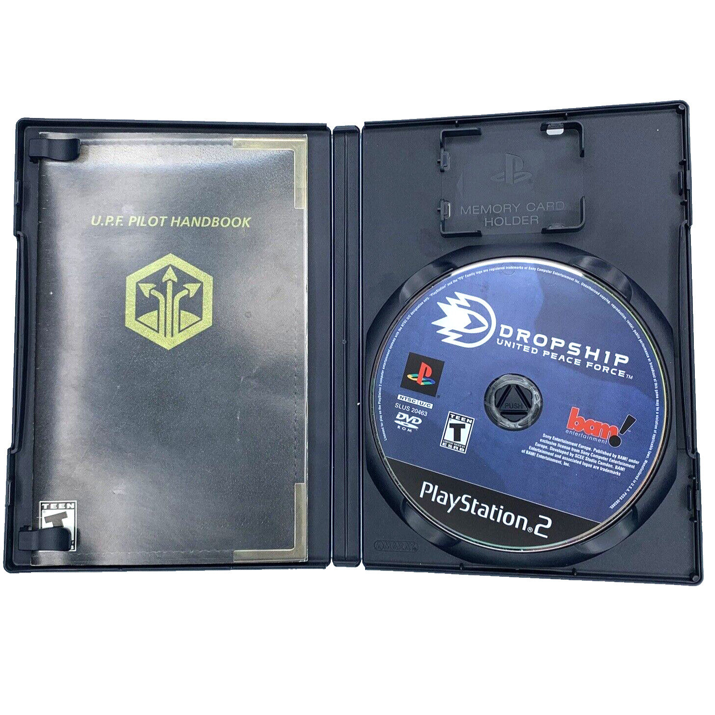 Dropship United Peace Force Sony PlayStation 2 PS2 Disc & Manual Only- Tested