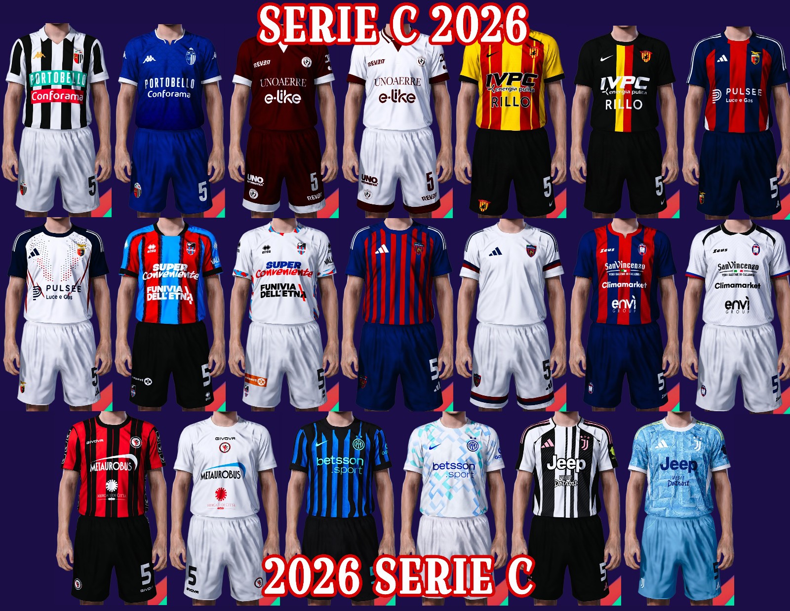 ORIGINAL PATCH – PES 2021 OPTION FILE – AGGIORNAMENTO NUOVA STAGIONE 2024 PS4PS5