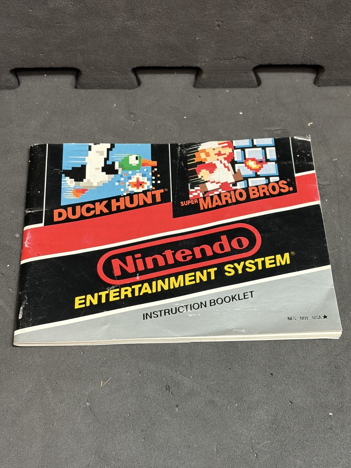 Super Mario Bros Duck Hunt NES Nintendo 1988 2-in-1 Authentic NTSC Vtg
