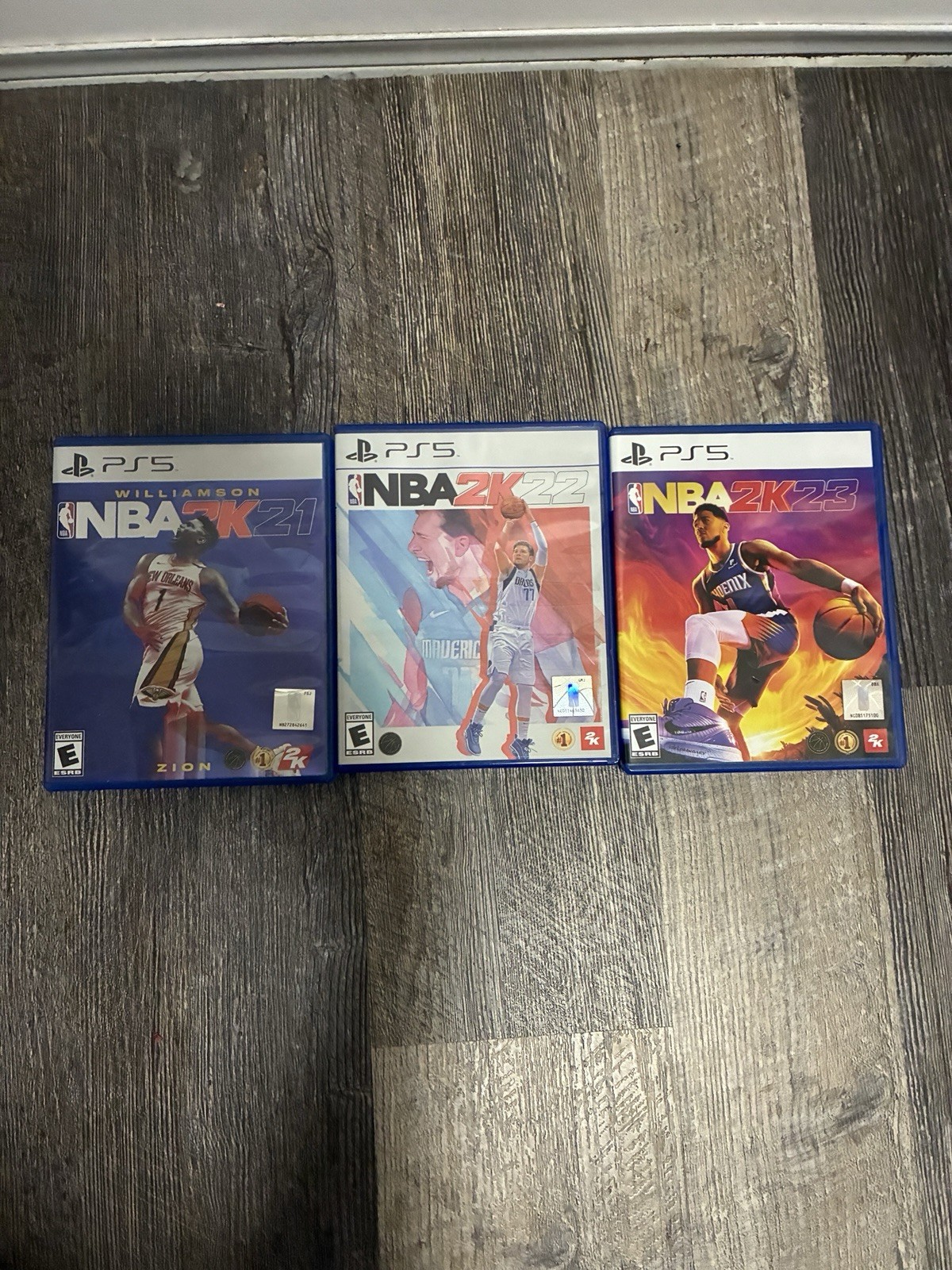 NBA 2K Basketball Game Bundle For The Sony Playstation 5 – PS5 2K21,2K22,2K23