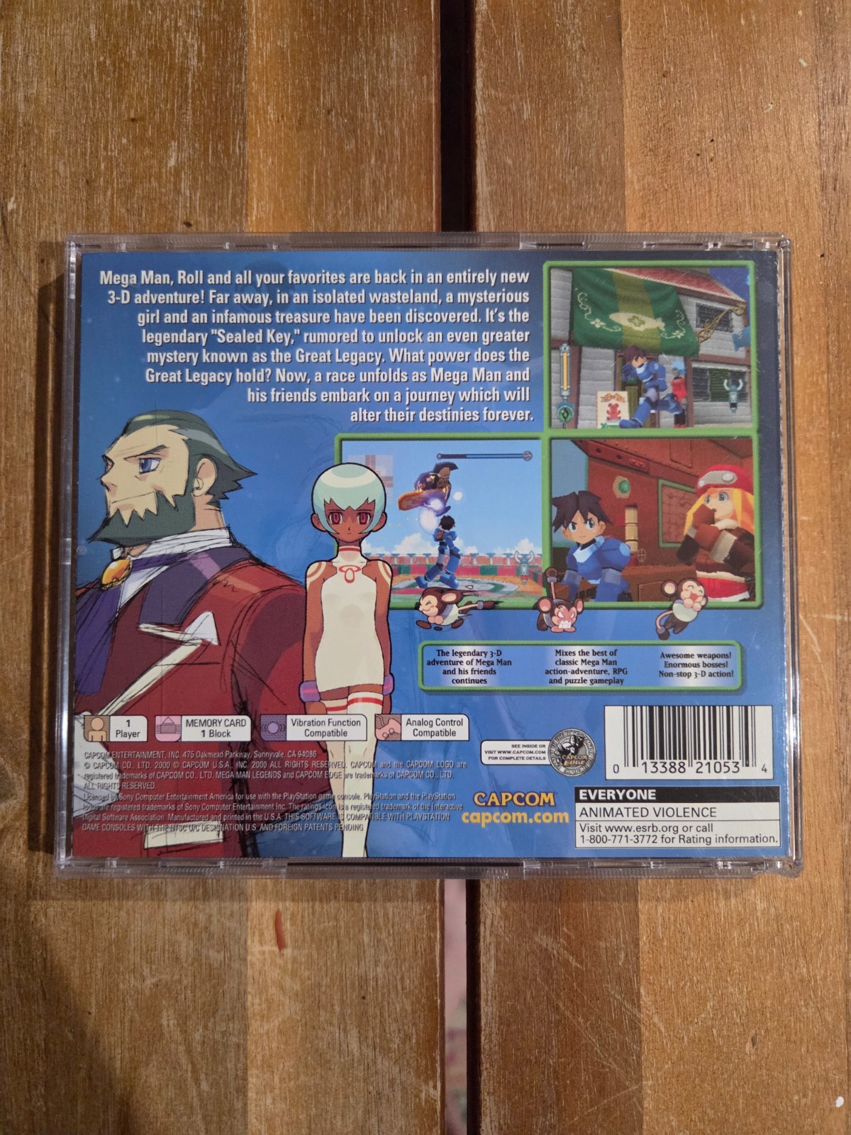 Mega Man Legends 2 (PlayStation 1 PS1, 2000) Complete CIB – TESTED Near Mint