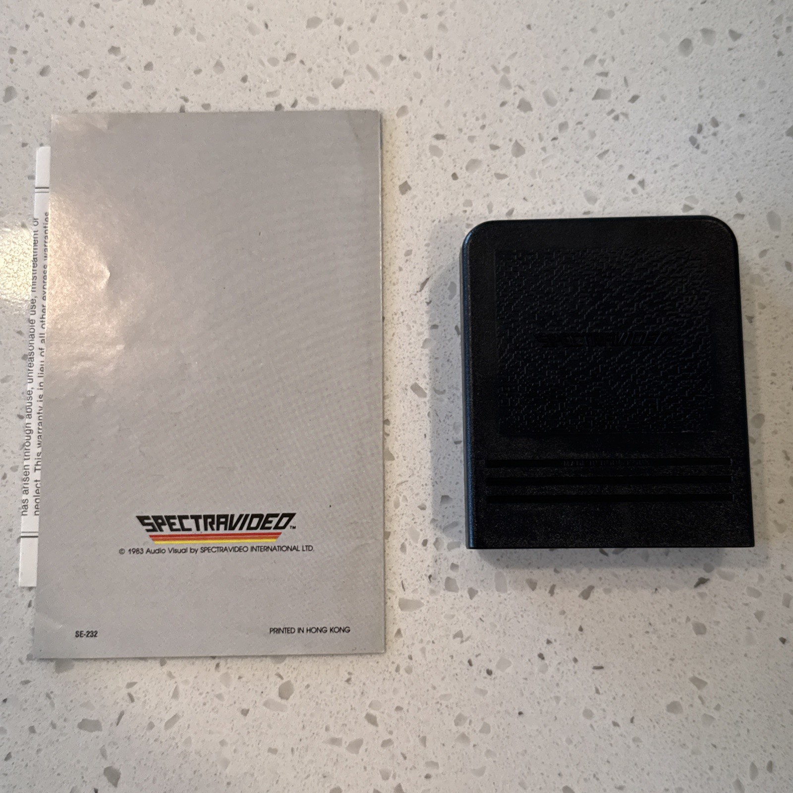 Colecovision, – FRANTIC FREDDY – Spectravideo – Great Label w/ Manual