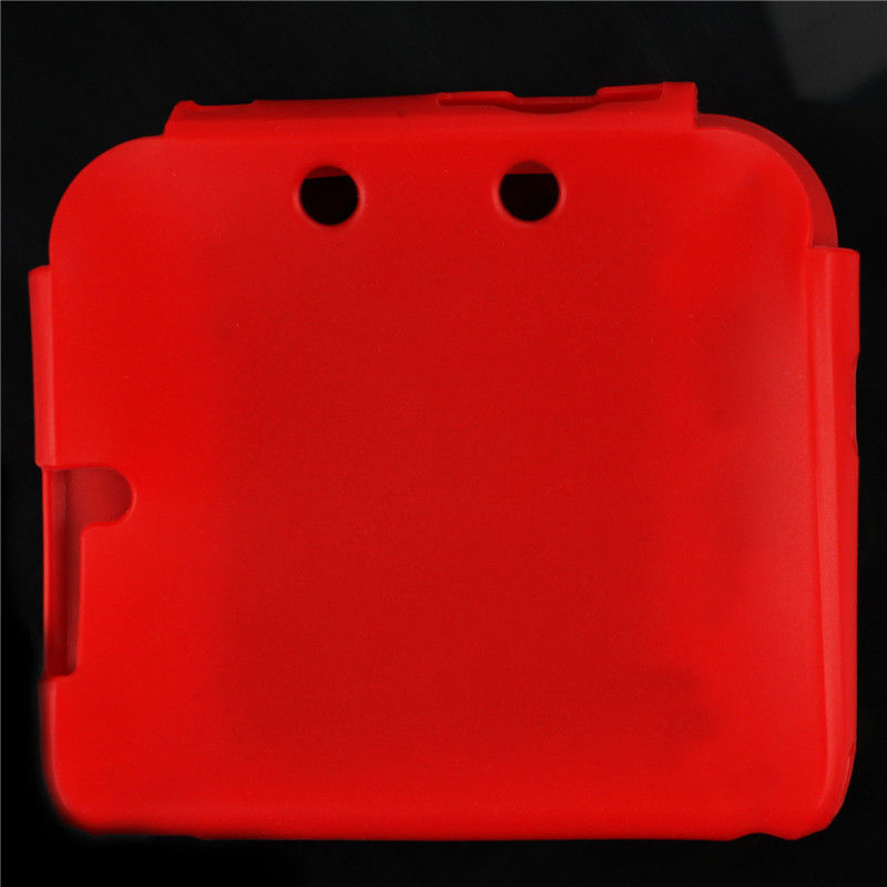 Dustproof Protective Silicone Rubber Gel Skin Case Cover Skin for Nintendo 2DS