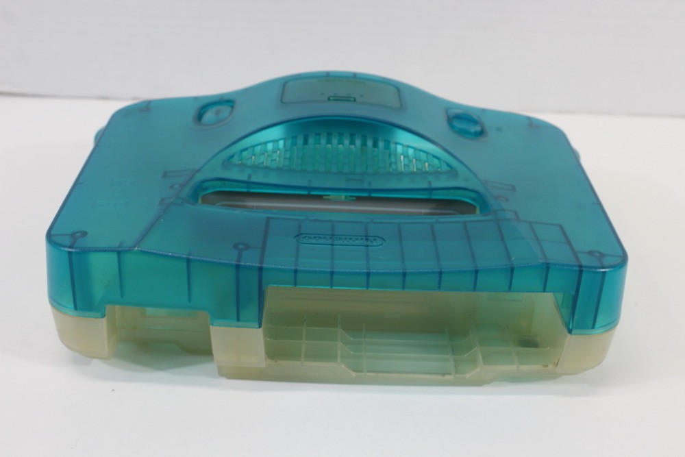 Nintendo 64 N64 OEM Toys R Us Clear Blue White Console Replacement Shell Cos.Da3