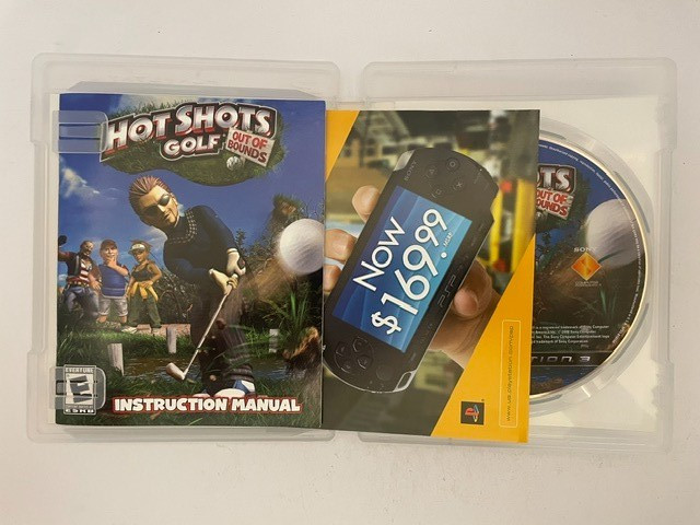 Hotshots Golf Out of Bounds (PlayStation 3, PS3) Complete w/Manual Test