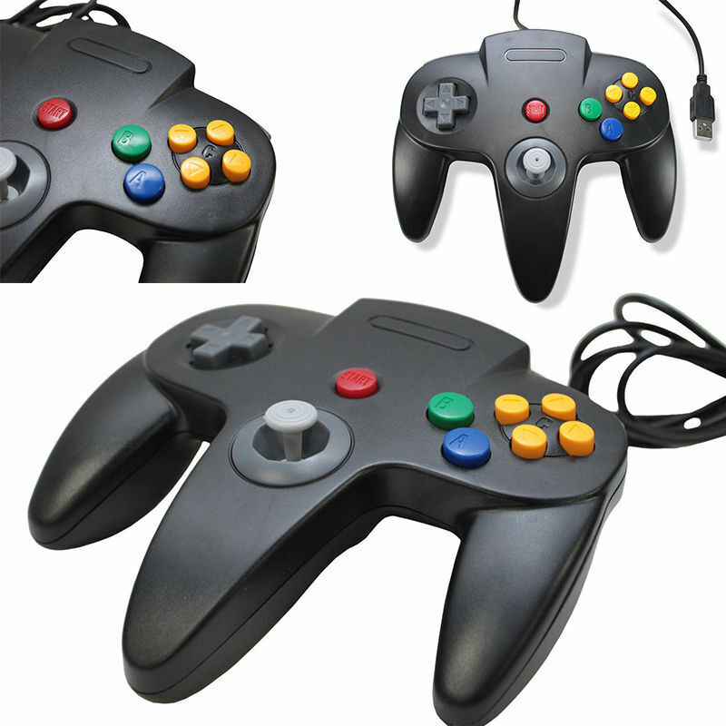 For Nintendo64 N64 USB Controller/ SNES Gamepad Joystick For PC MAC Raspberry Pi