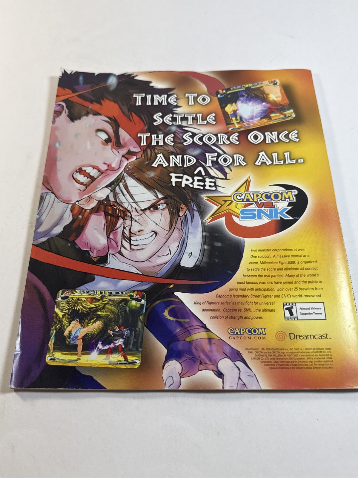 Sega Dreamcast Spider-man Official Magazine Issue 12 March/April 2001