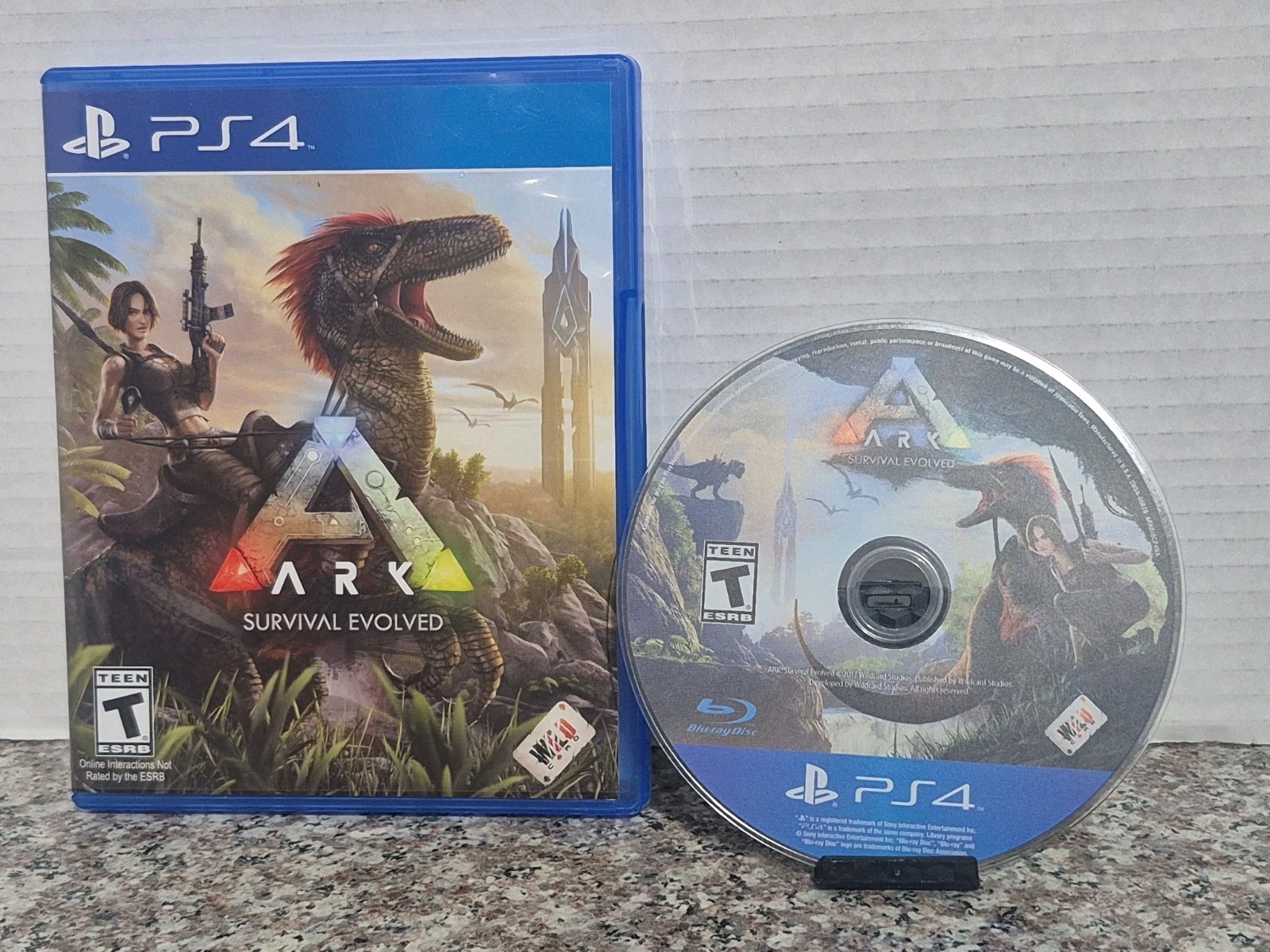Studio Wildcard Ark: Survival Evolved (Sony PlayStation 4, 2017) PS4 Tested