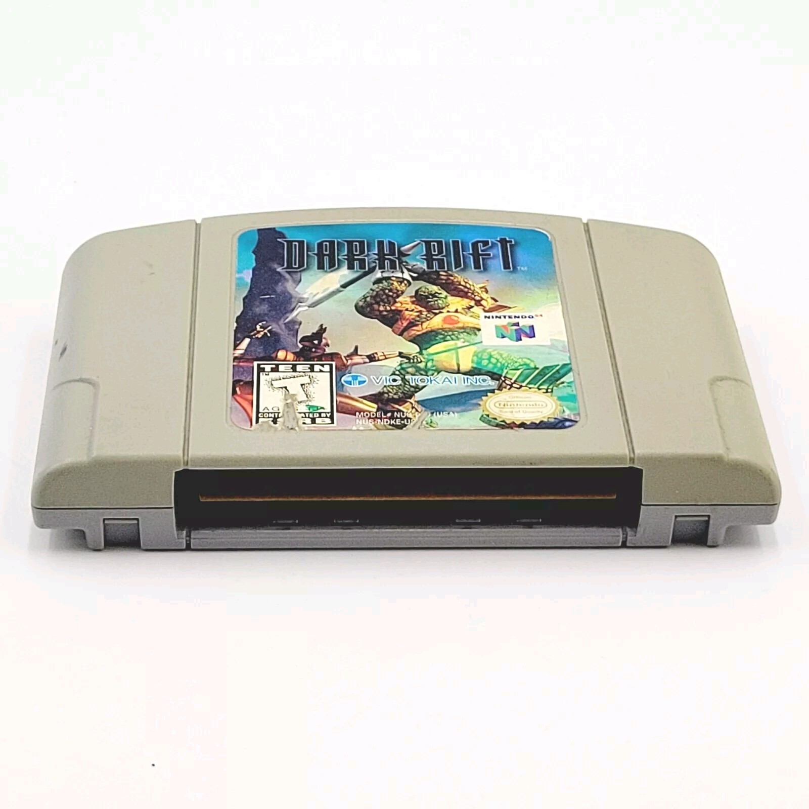 Dark Rift (Nintendo 64, 1997) N64 Authentic Cartridge Only Tested & Working