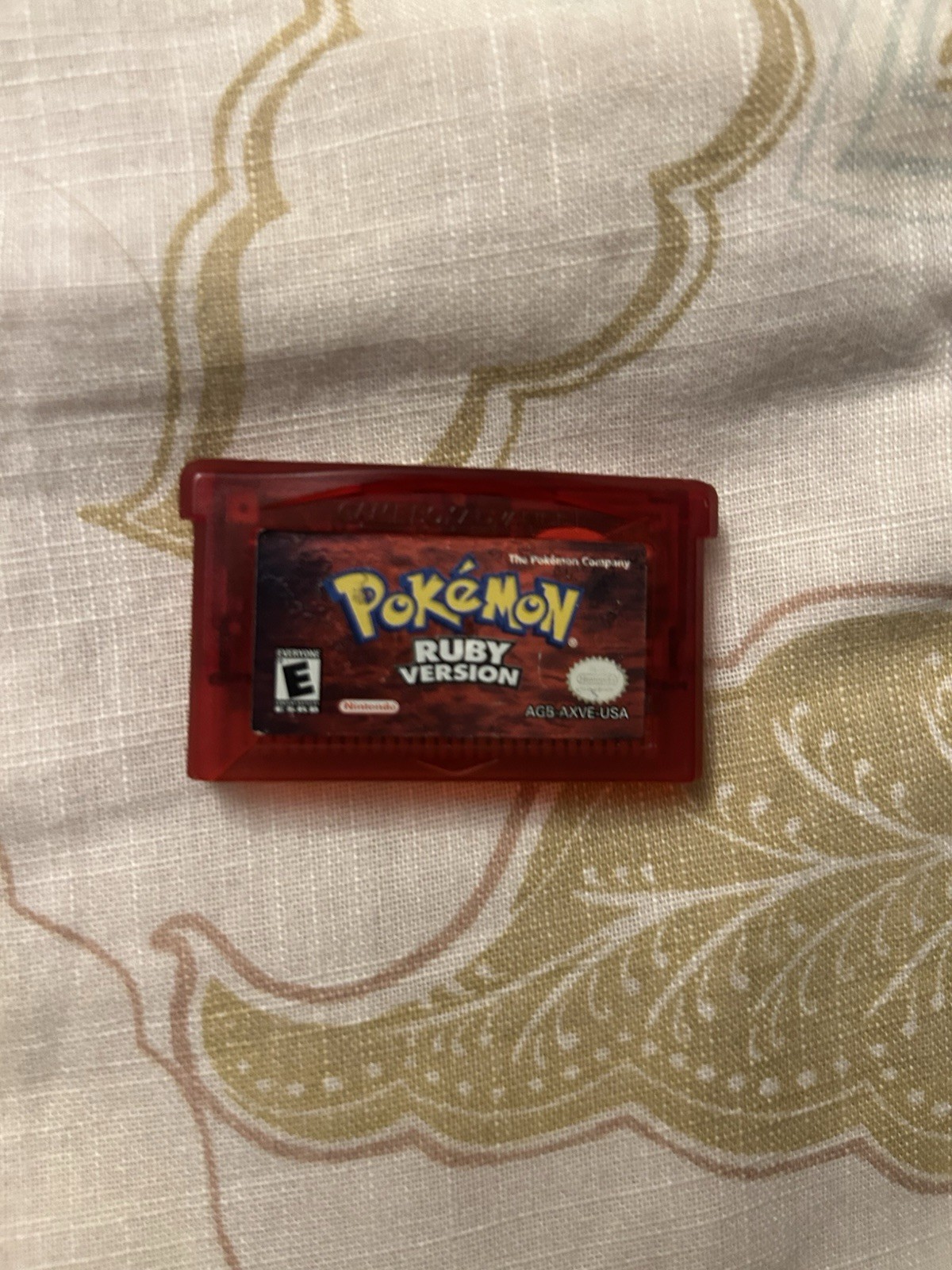 Nintendo Pokémon Ruby Version Game Boy Advance NTSC-U/C E Pokemon Series