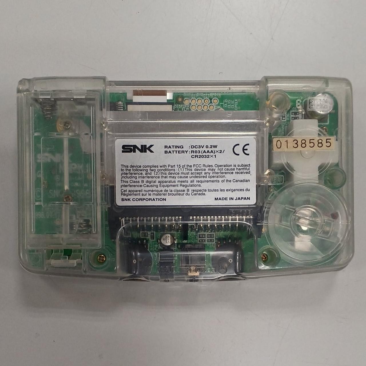 SNK Neo Geo Pocket Handheld Console (Console Only) Retro Gaming A2444