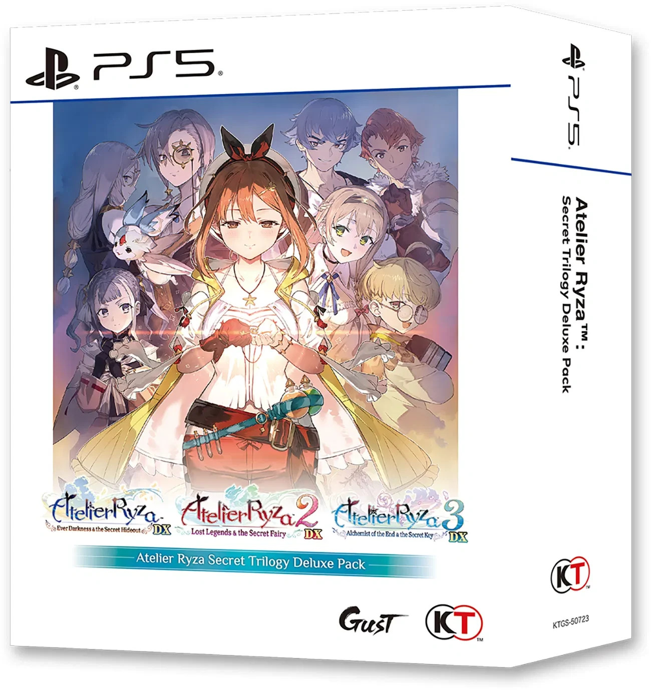 Atelier Ryza Secret Trilogy Deluxe Pack / DX PS5 (Playstation 5) New Sealed