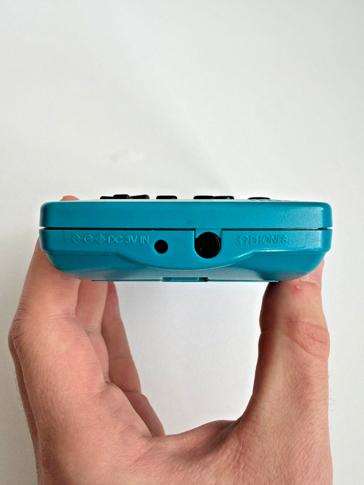 Nintendo Game Boy Color in Light Blue/Teal with Original Box (Tested, Working)
