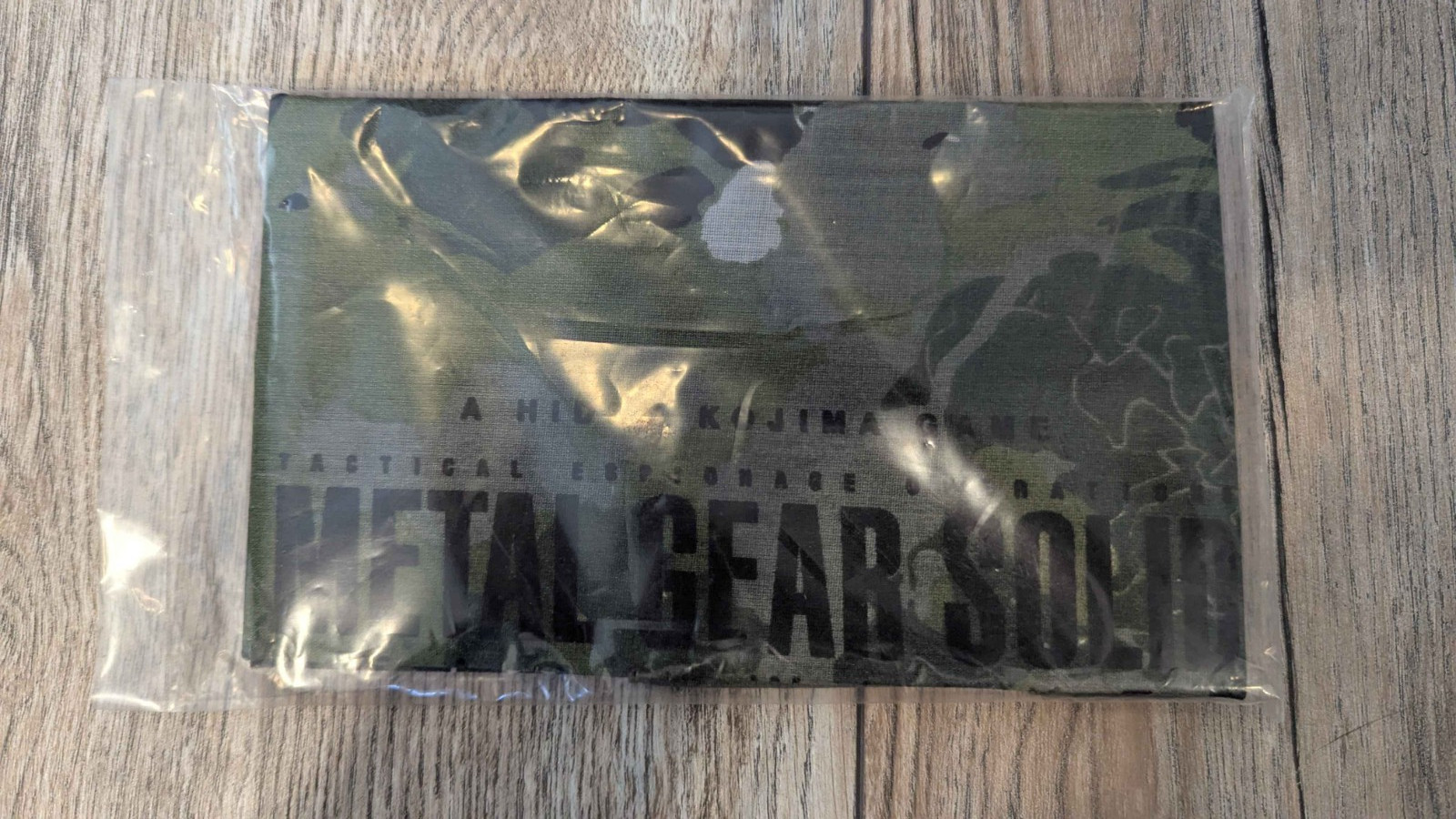Metal Gear Solid Peace Walker Official Snake Camo Bandana Sealed