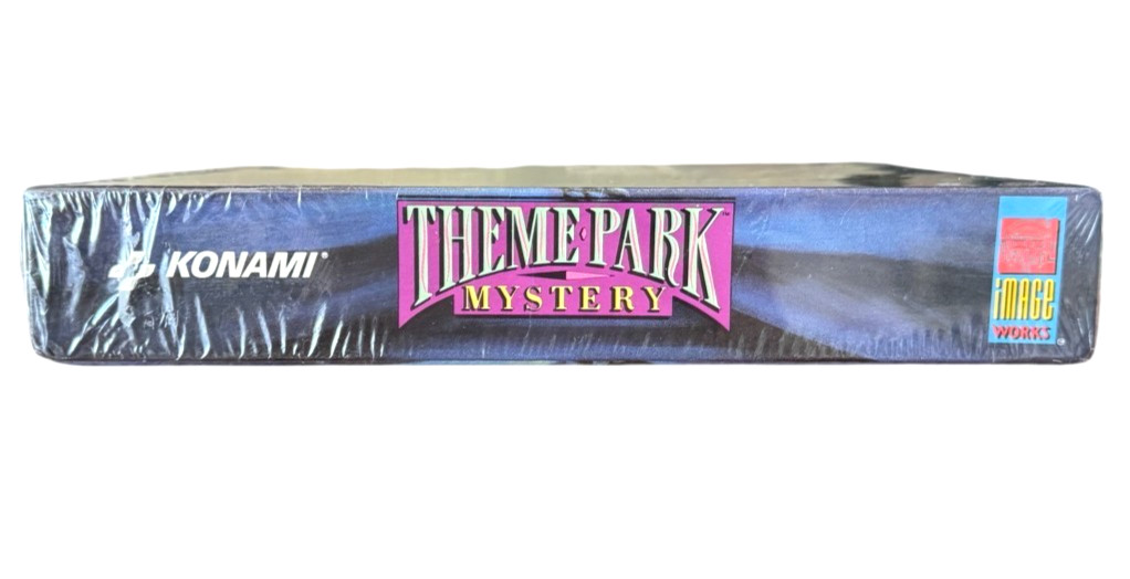 Konami “Theme Park Mystery” Amiga – 1990 Adventure Game – Factory Sealed