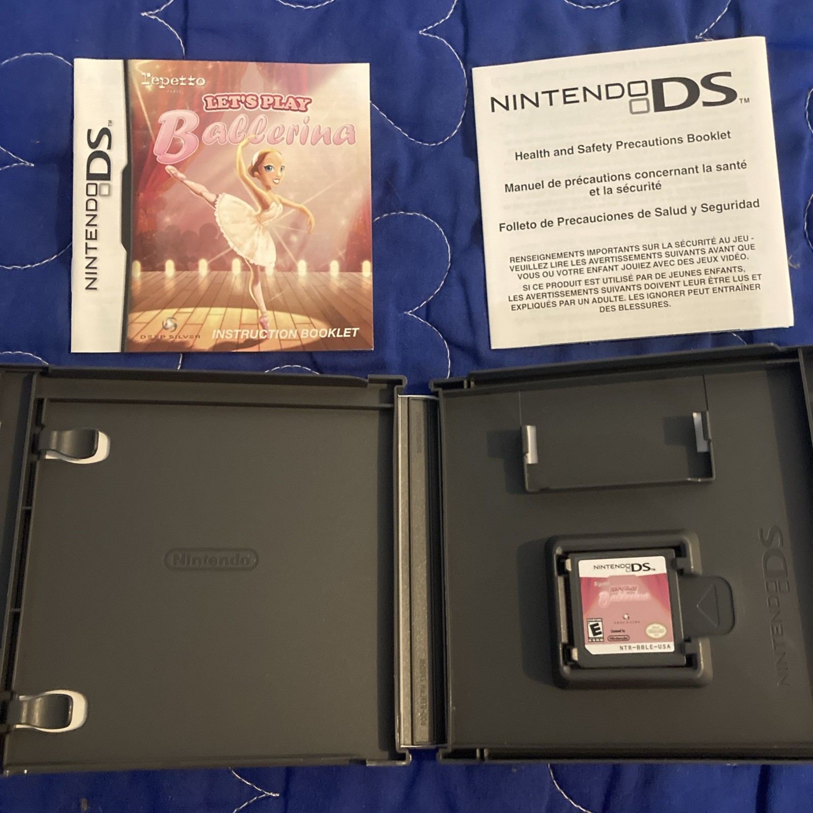 Nintendo DS – Let’S Play Ballerina Game & Case TESTED Clean Complete