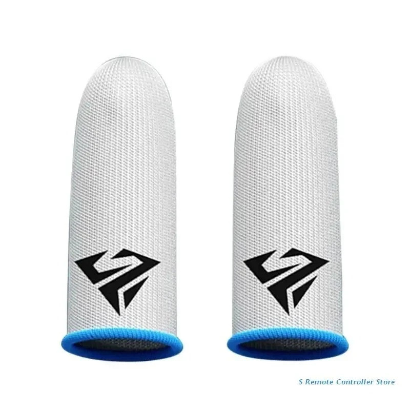 2Pcs Gaming Finger Sleeves Anti-Sweat Thumb Cover for Mobile Games High quality.