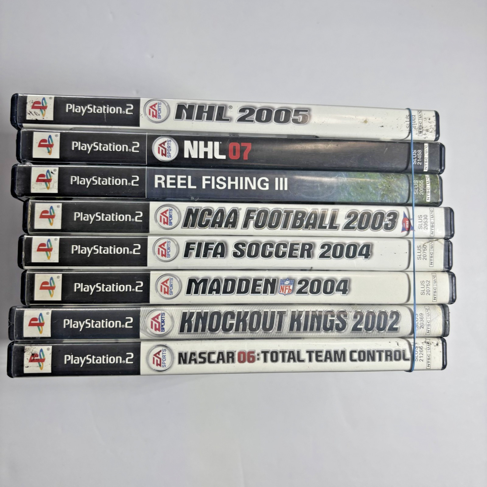 Sony PlayStation 2 Sports Bulk Lot of 8, Value 66.00