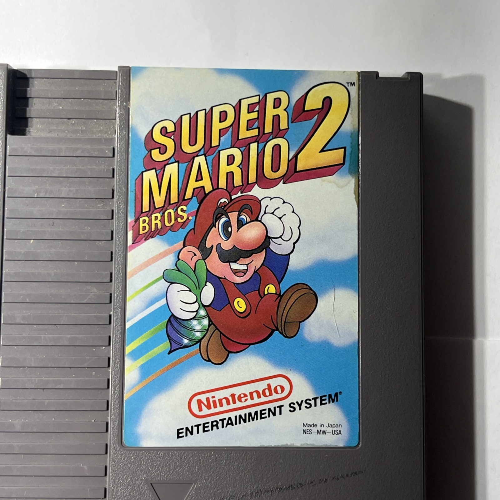 Super Mario Bros. 2 Nintendo NES Game Cartridge Authentic OEM Tested Working