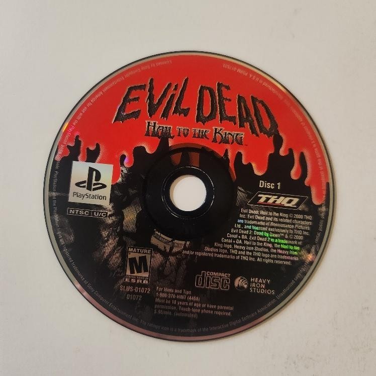 Evil Dead: Hail to the King (PlayStation 1 PS1)
