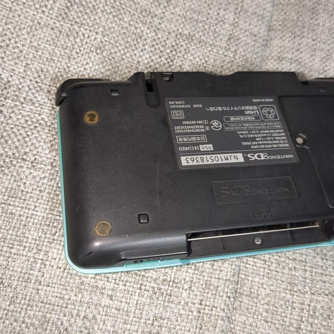 Nintendo DS Turquoise Blue Console Tested Working Region Free DS System