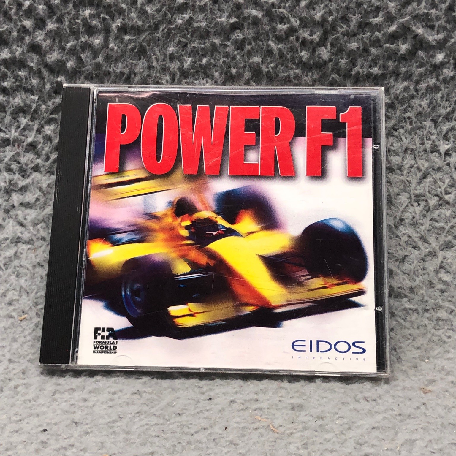 Power F1 PC CD-ROM Video Game FIA Formula One Championship Racing EIDOS