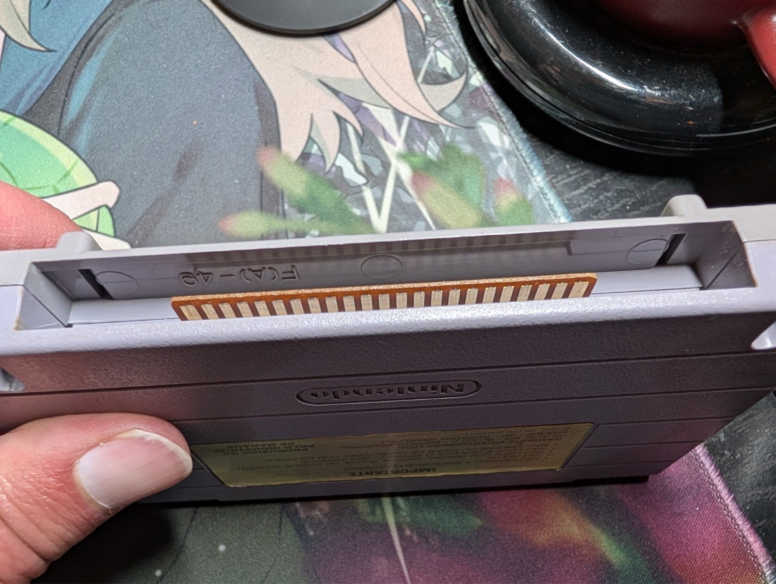 Authentic Incantation (Super Nintendo SNES) Cart Brazil Version + Hardshell Case