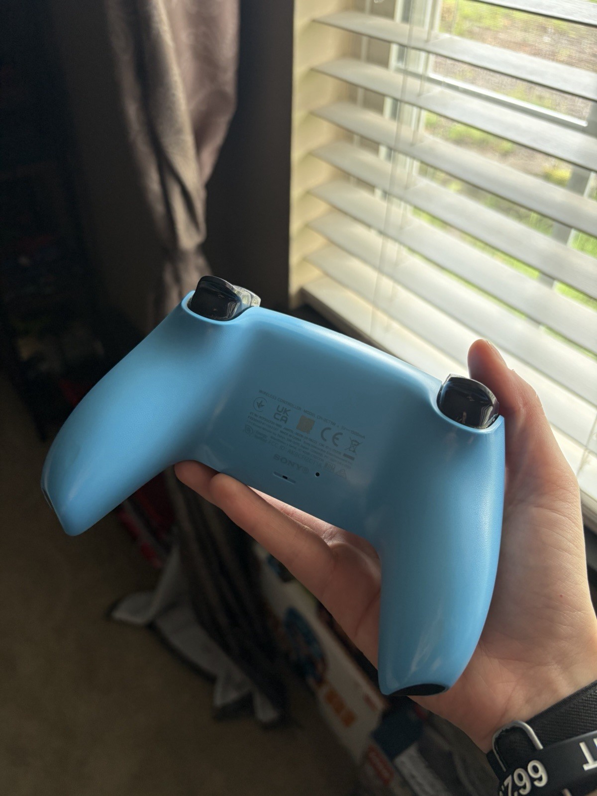 Sony PlayStation 5 DualSense Wireless Controller – Starlight Blue (Stick Drift)