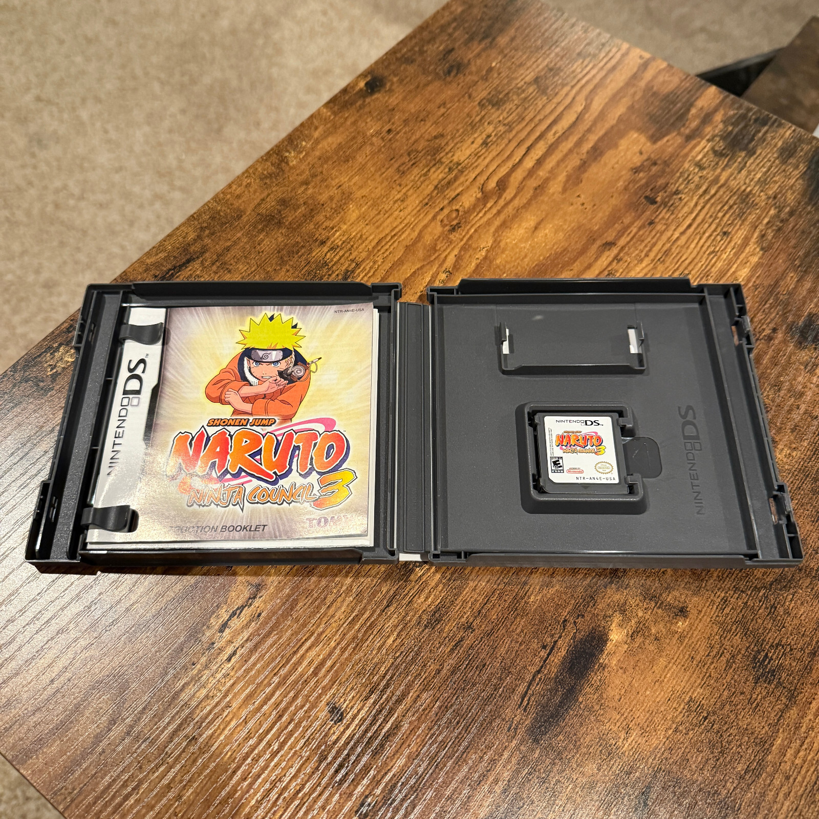 Naruto: Ninja Council 3 (Nintendo DS, 2007) Complete, Tested, Great Condition!