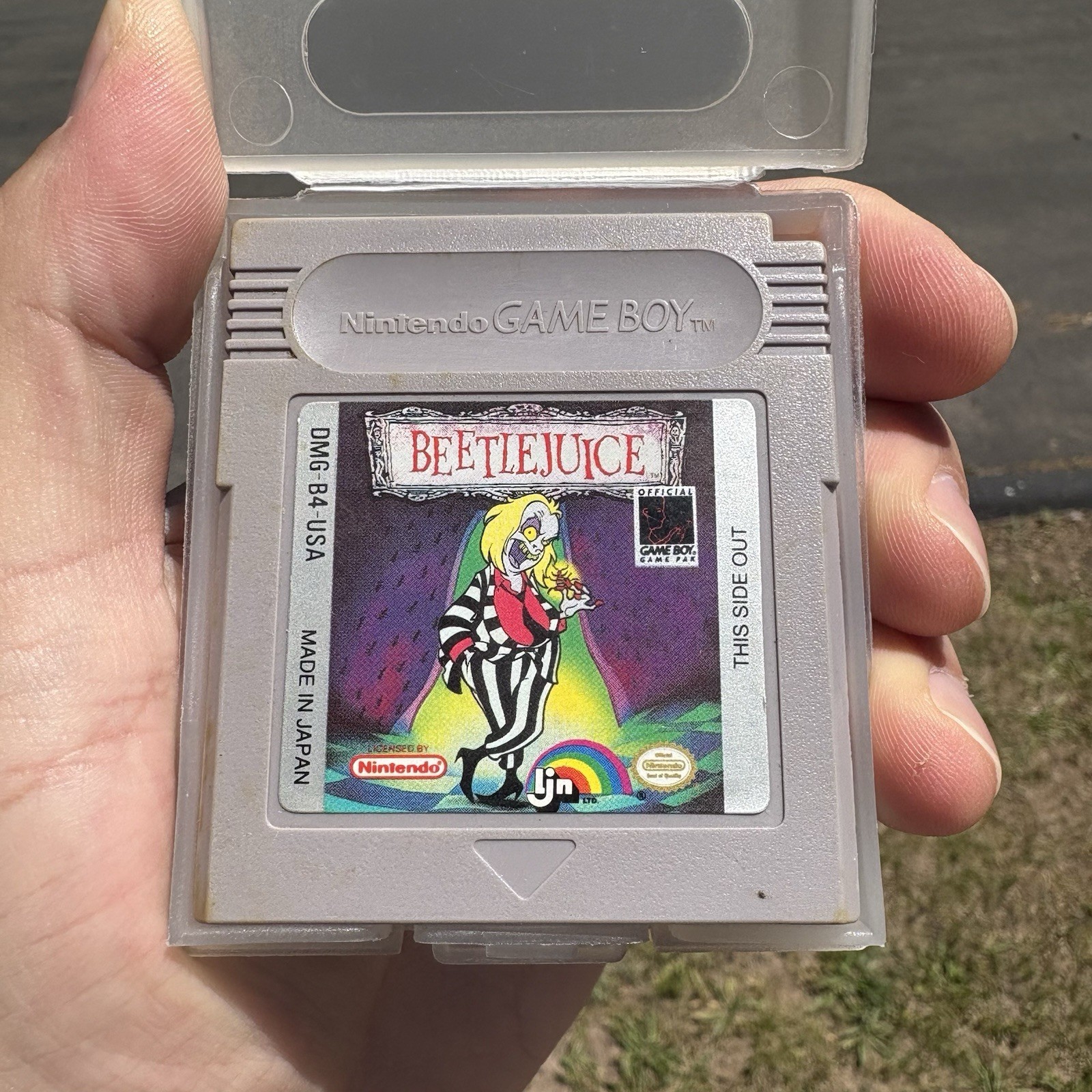 Beetlejuice Nintendo Game Boy Color 1991 Tested Working