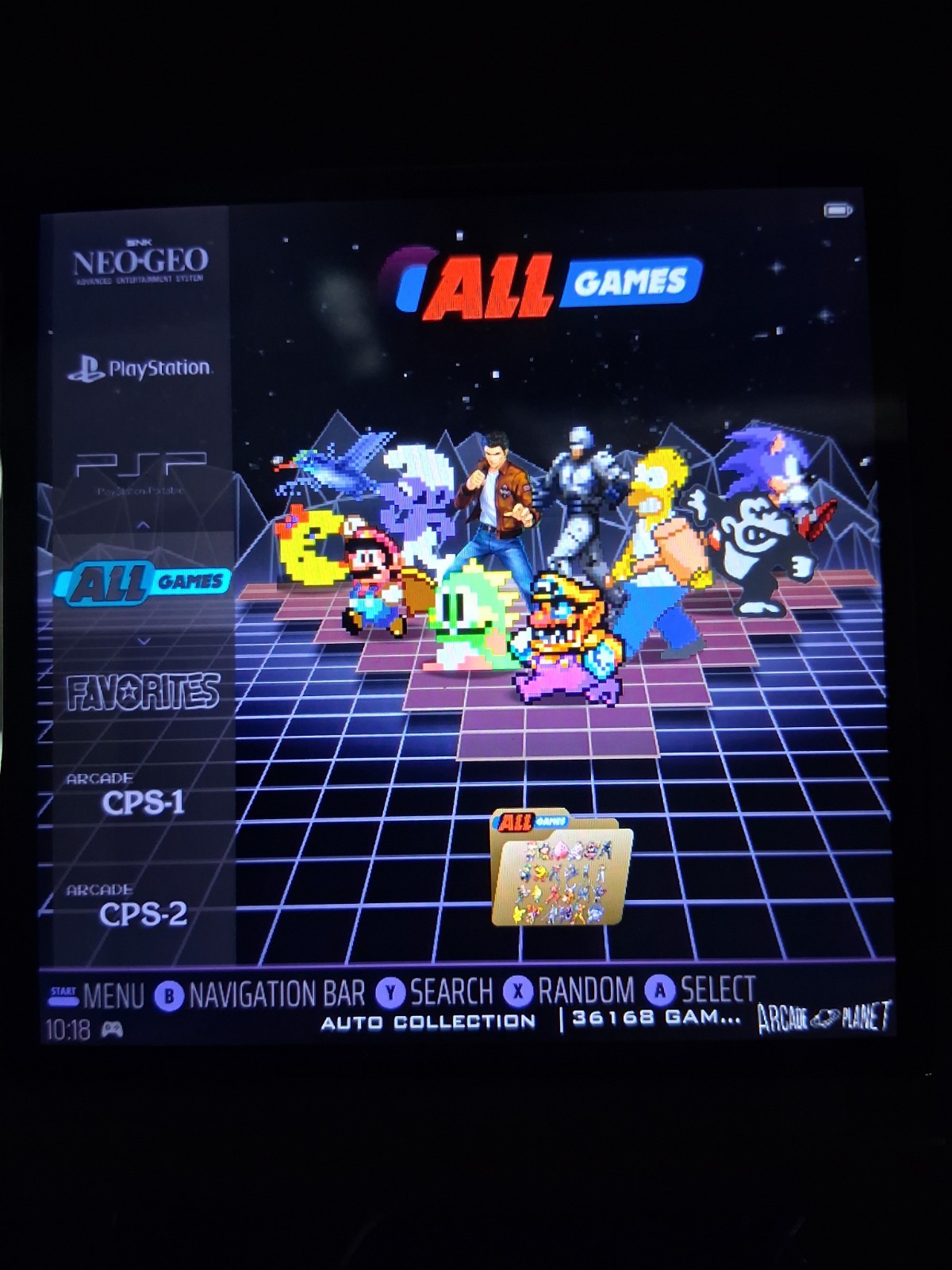 4″ Screen Handheld Console With Pokemon Retro Collection & 10k+ Legendary Games
