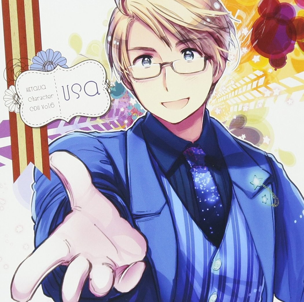 Hetalia Axis Powers Character CD II Vol.6 America CD Soundtrack Anime