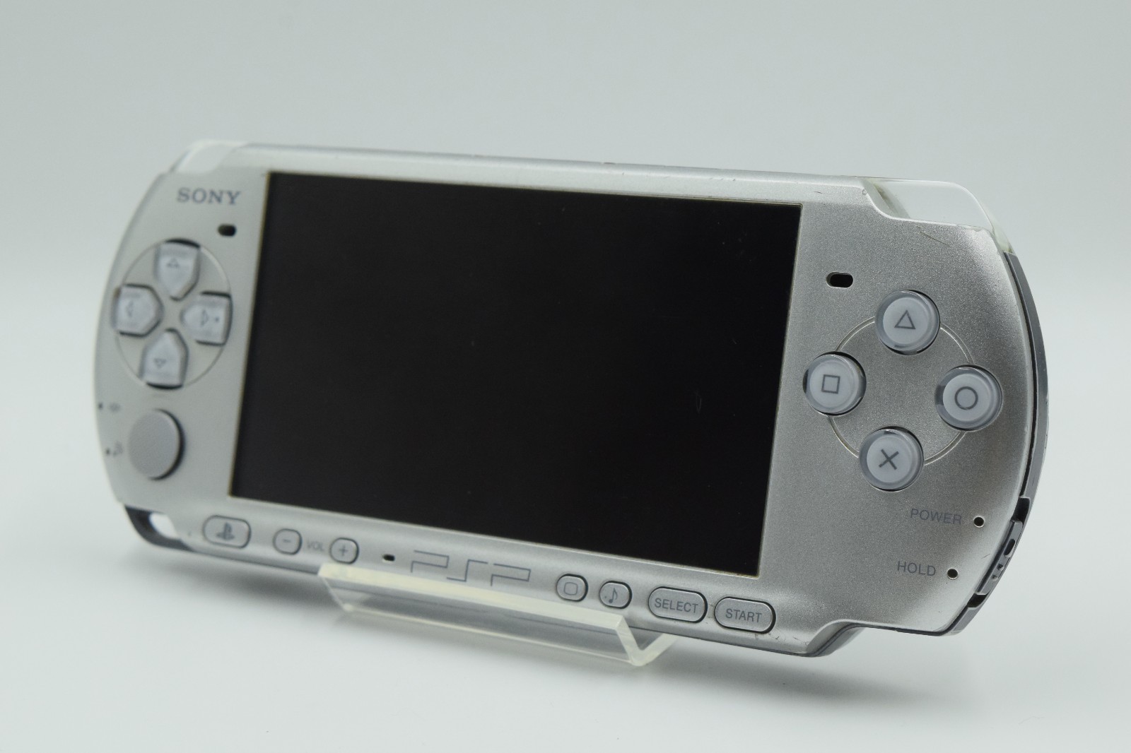 Sony PSP-3000 Mystic Silver Handheld Console Region Free Tested Working Japan