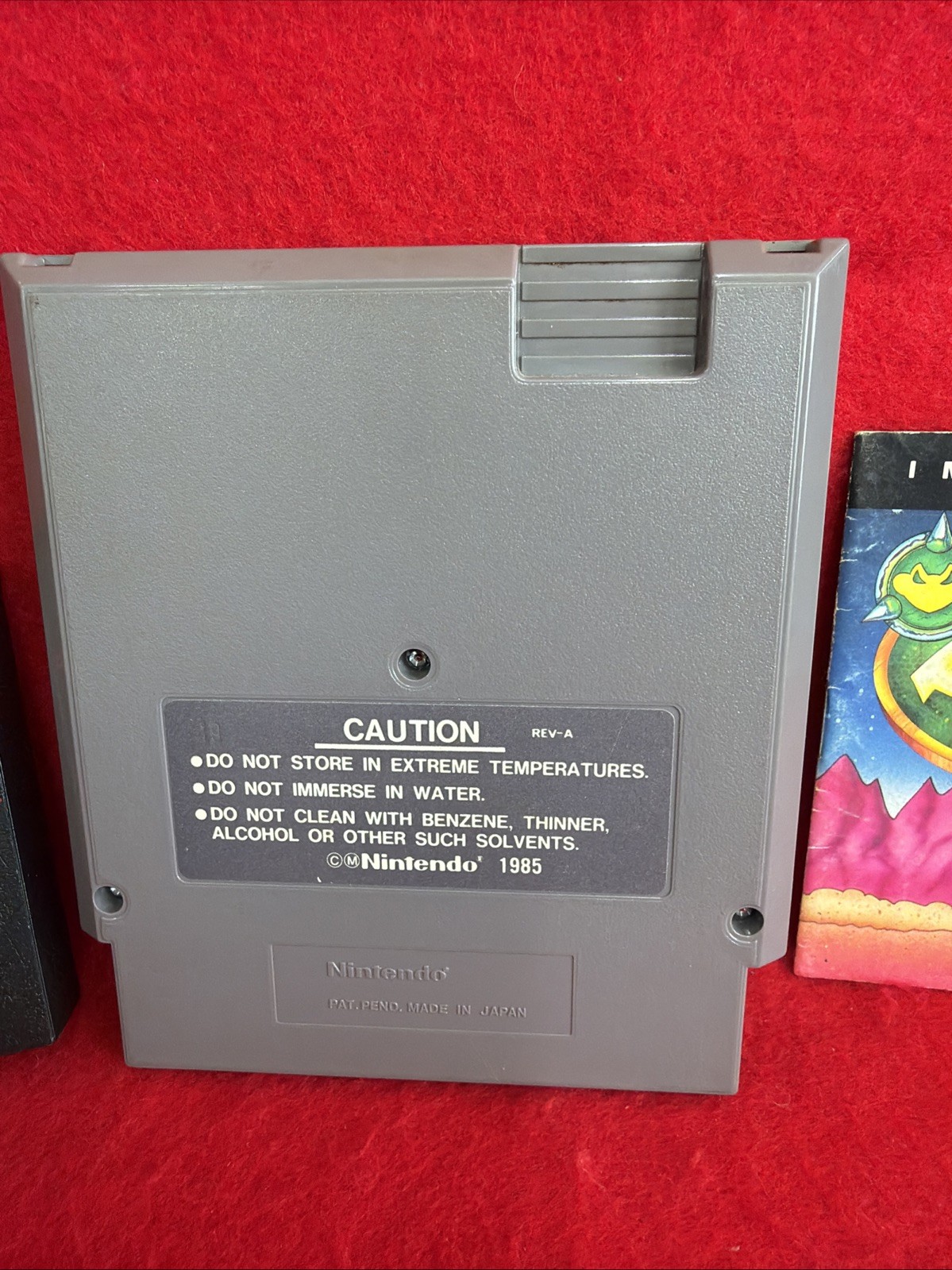 Battletoads original Nintendo NES Game Cartridge 1985 Tested 80s Vibes working