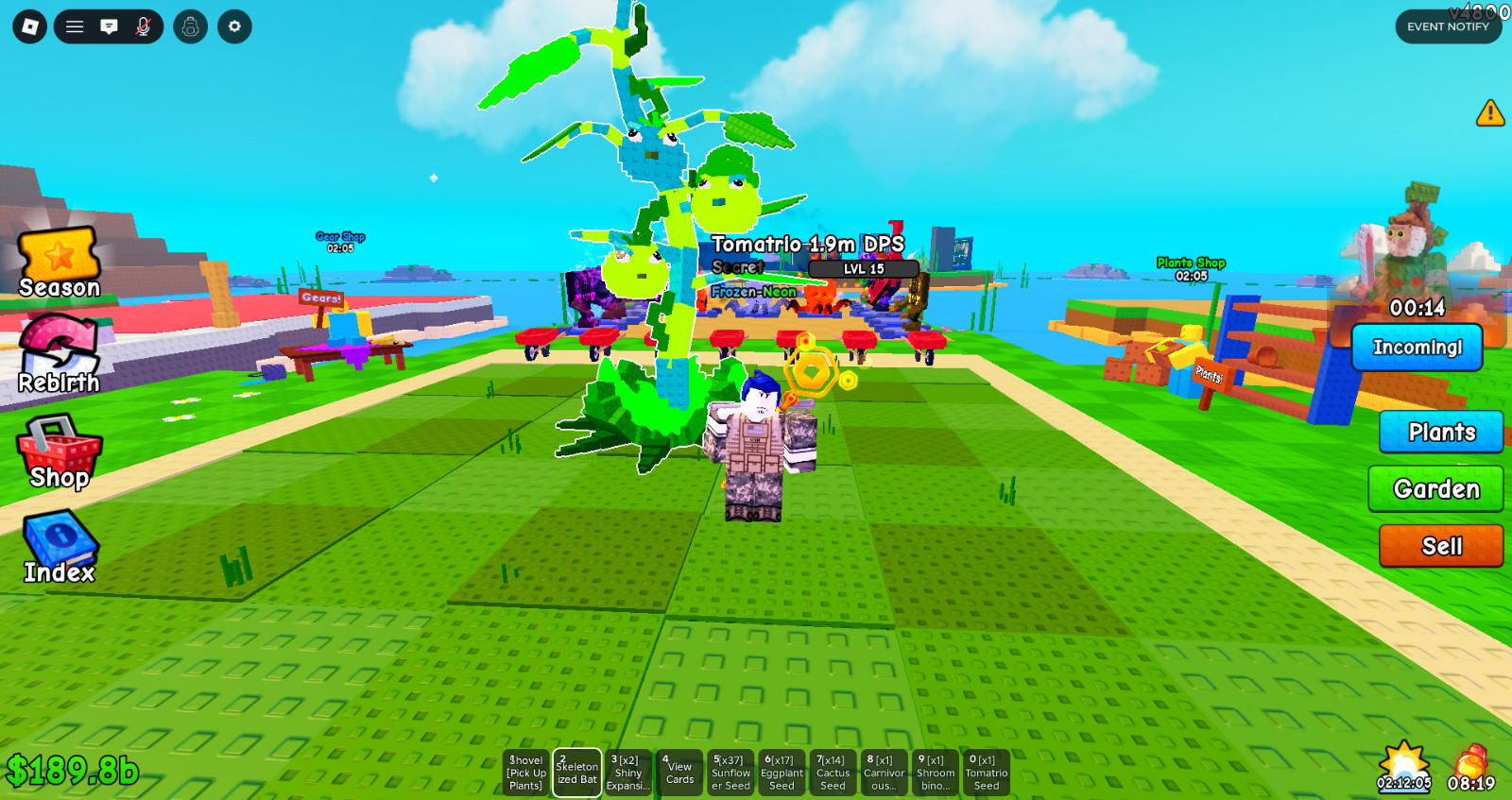Roblox Plants Vs Brainrots 2.6m damage Tomatrio