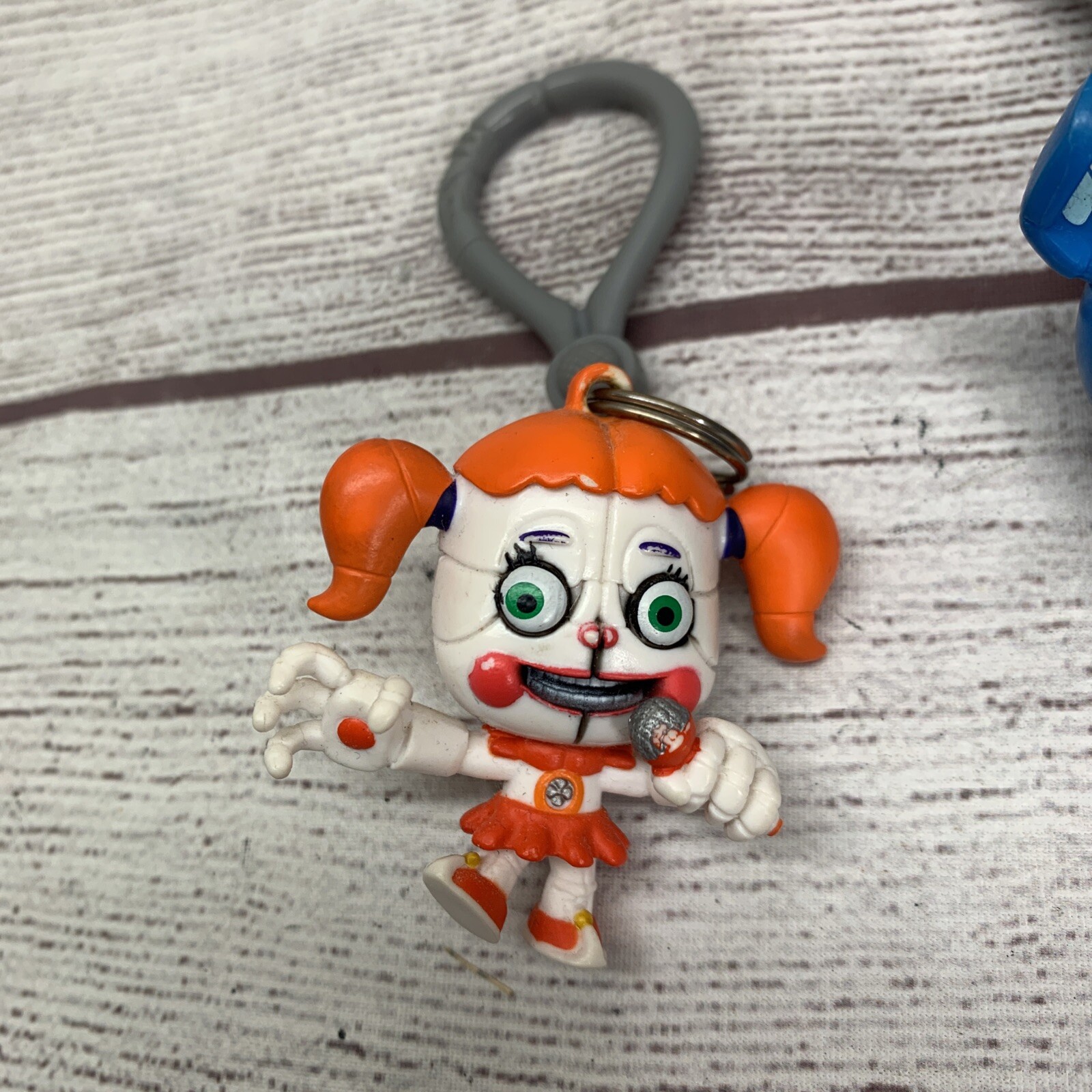 Five Nights At Freddy’s FNAF Backpack Clip, Hanger, Keychain – Lot of 3