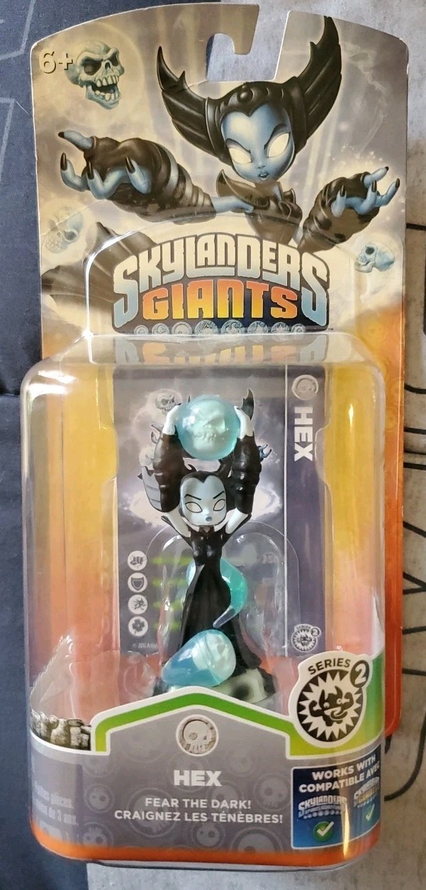 Skylanders Giants Hex Fear The Dark Series 2