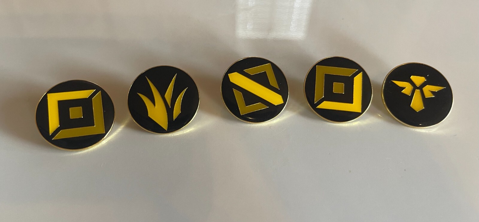 League of Legends Role Enamel Pins-Support, Top, Jungle, MID, ADC, Bot, LoL, SUP
