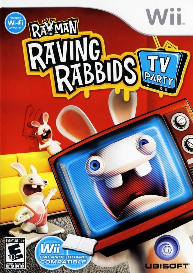 Rayman Raving Rabbids TV Party (Nintendo Wii) – Complete