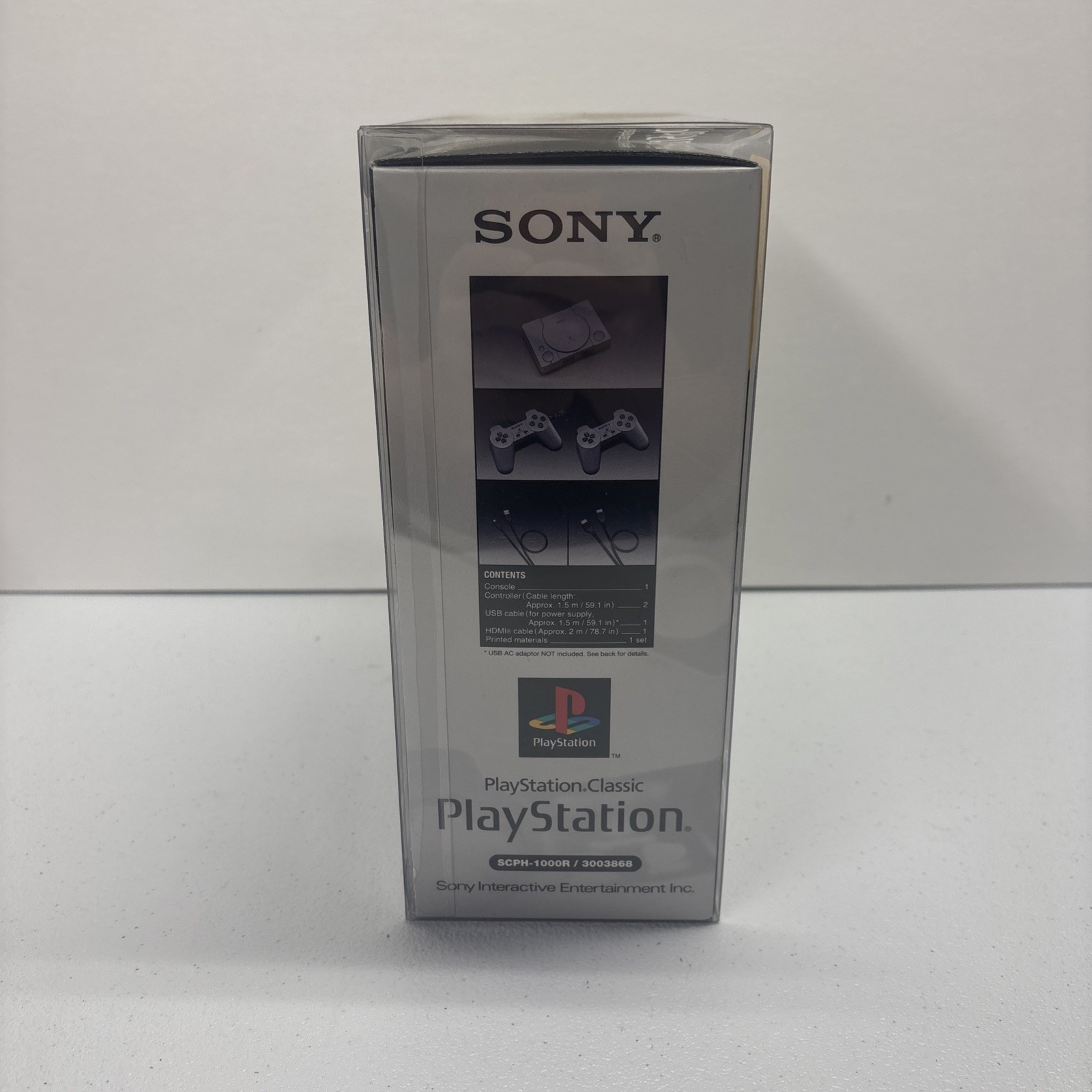 Brand New *SEALED* Sony PlayStation Classic Gray Console in Protective Case