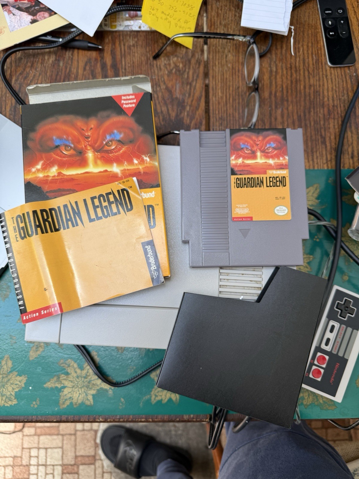 The Guardian Legend – 1988 Vintage Nintendo NES Game CIB Complete Authentic Cart