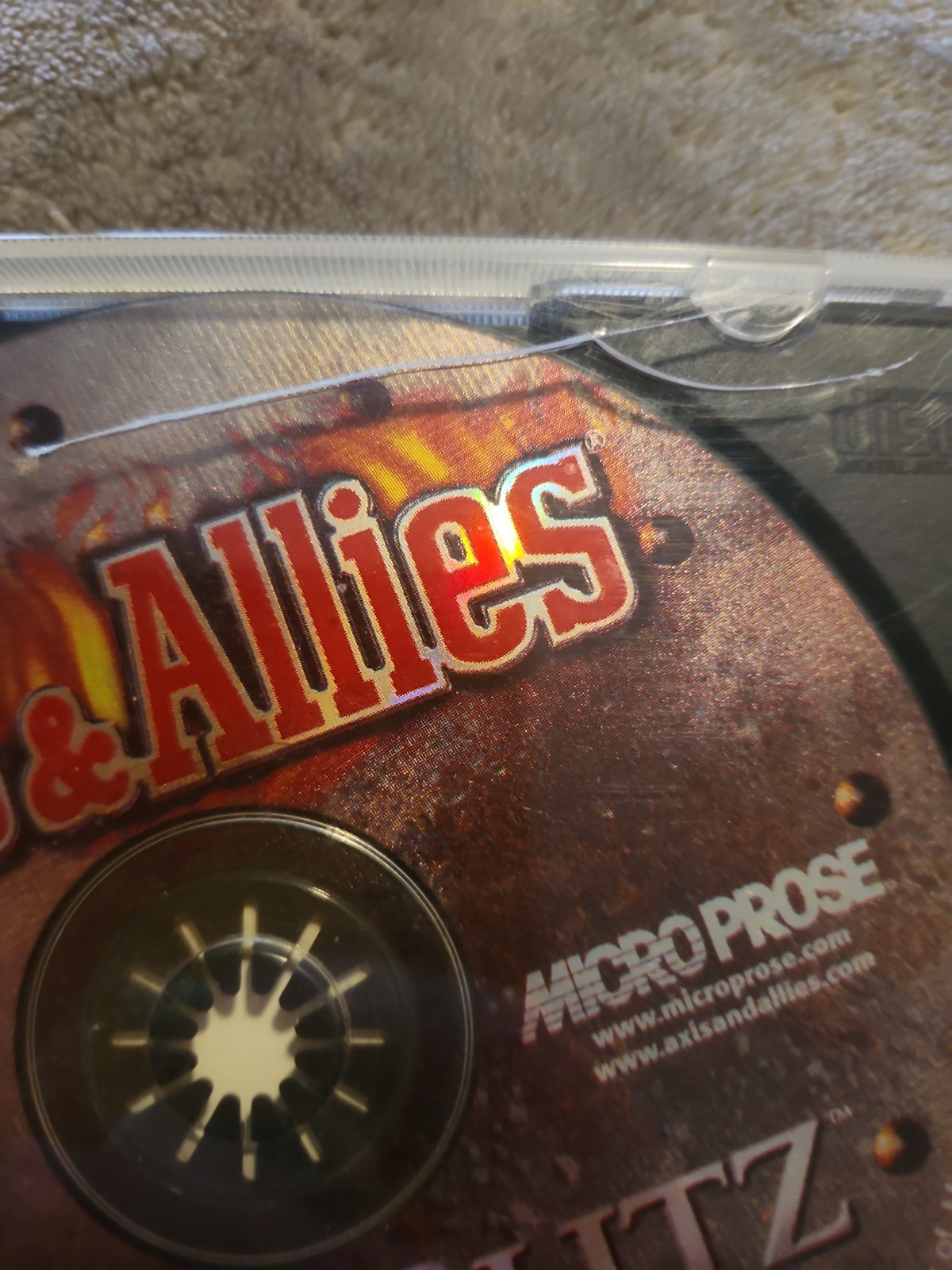Axis & Allies: Iron Blitz Edition (PC, 1999) Windows 95/98 Cd-rom Only Cd 2lot