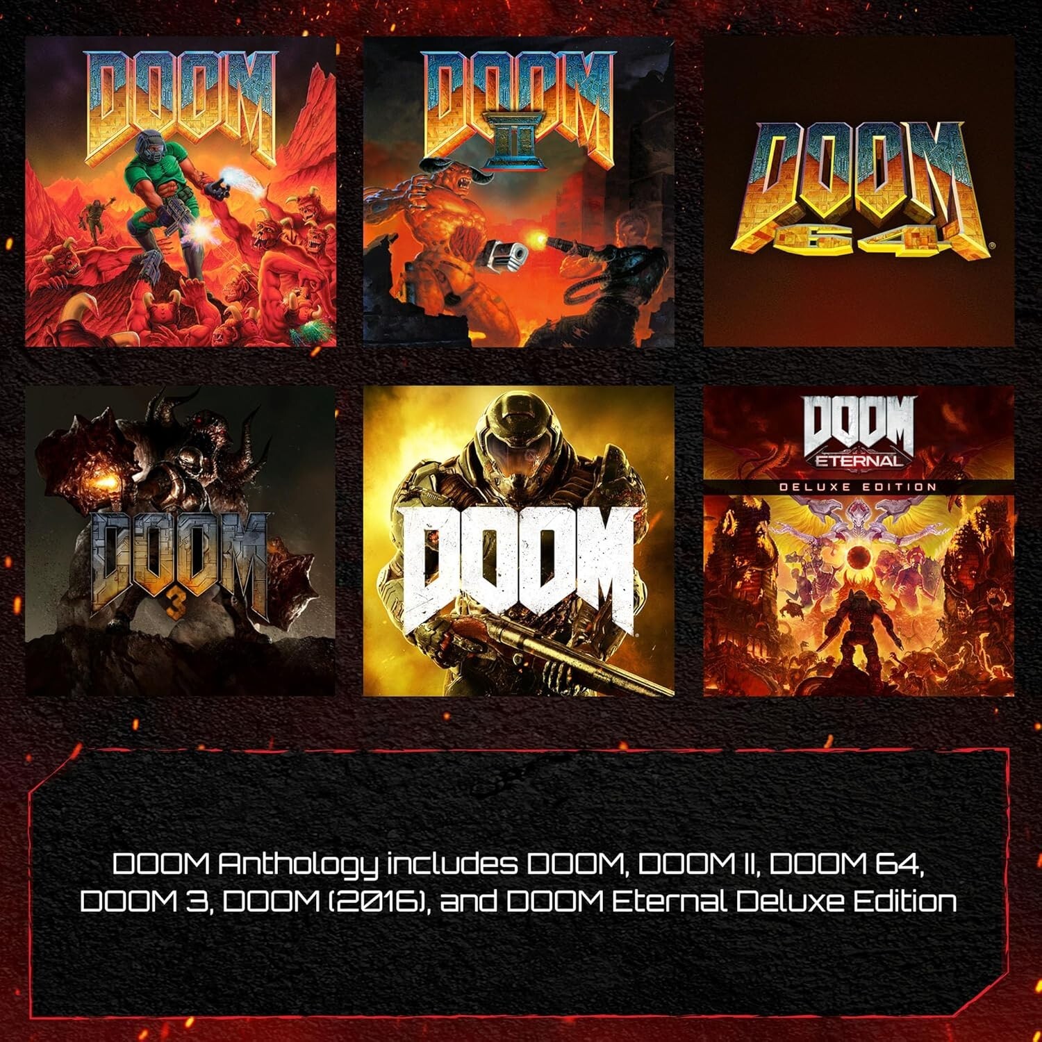 DOOM Anthology Nintendo Switch Sealed