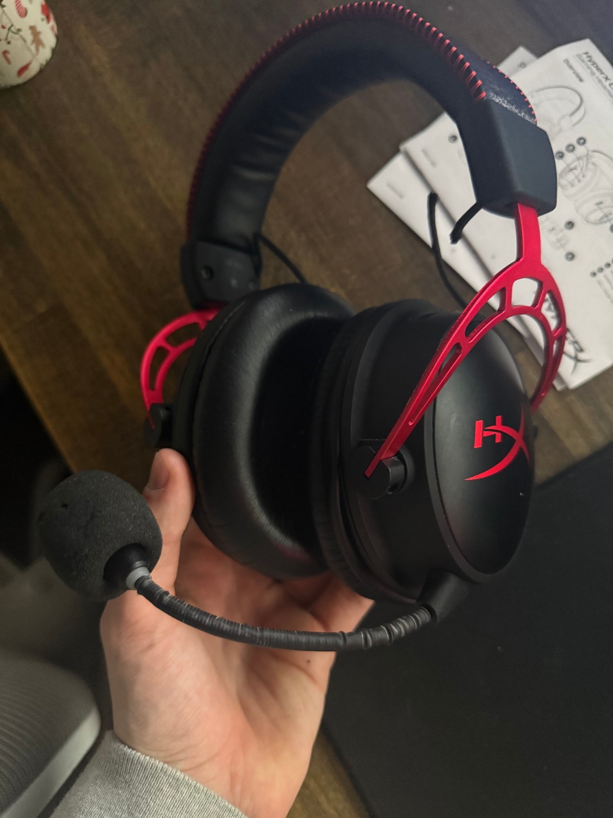 HyperX Cloud Alpha Wireless – Gaming Headset for PC (NO DONGLE)