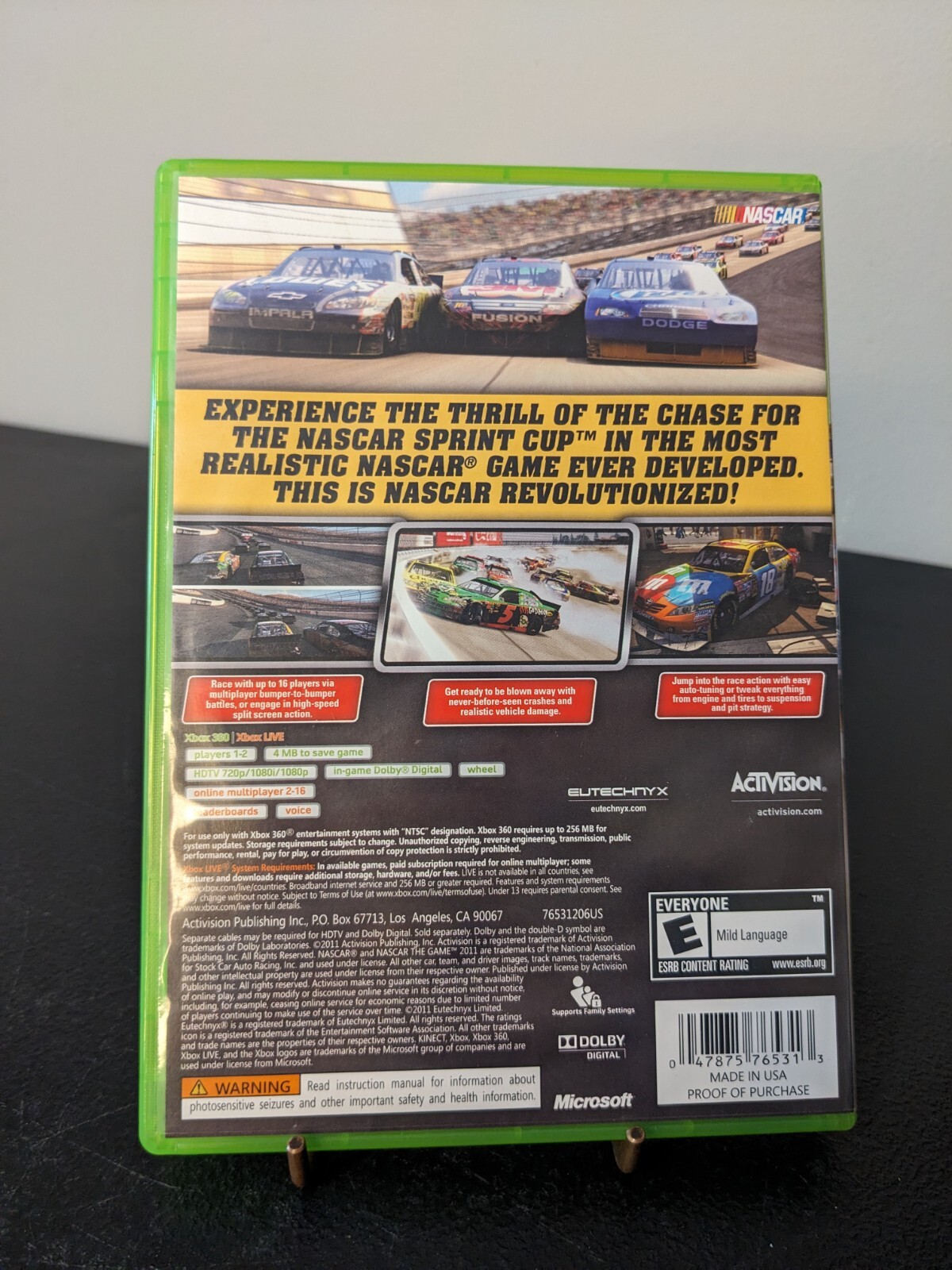 Nascar 2011: The Game – Microsoft Xbox 360