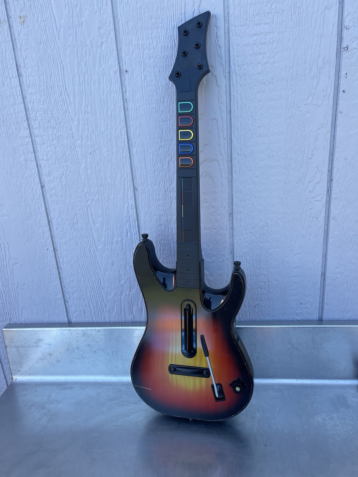 Guitar Hero World Tour RedOctane Wireless Controller Xbox 360 Sunburst