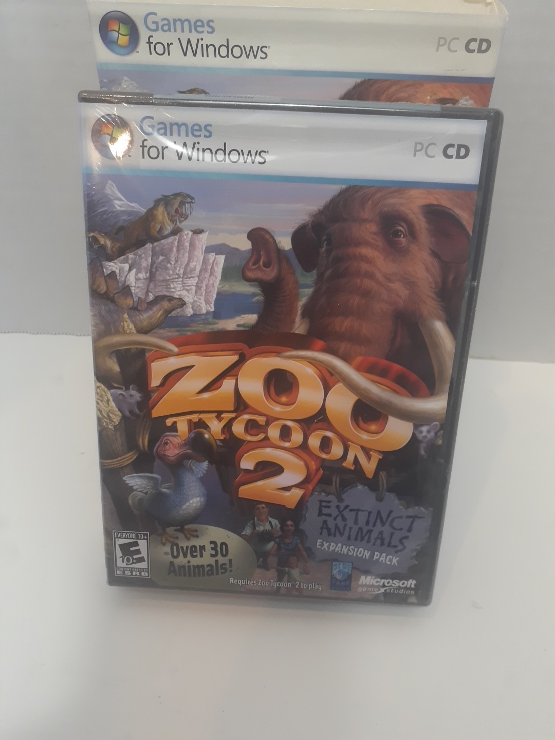 Zoo Tycoon 2: Extinct Animals (PC, 2007) NEW SEALED